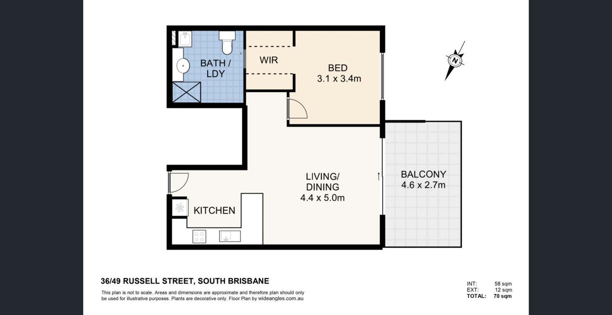 Parkview Apartments Brisbane Værelse billede